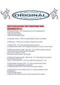 HCCP EVALUATION TEST QUESTIONS AND ANSWERS SET A&period;pdf