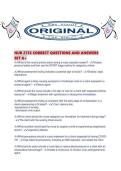 NUR 2755 CORRECT QUESTIONS AND ANSWERS SET A&period;pdf