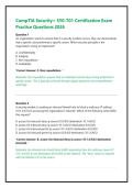 CompTIA Security&plus; SY0-701 Certification Exam Practice Questions &ndash; Complete 2026 High-Yield Test Bank with Real Exam Scenarios and Detailed Explanations