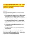 CEBS GBA Complete Exam Bundle &vert; GBA 1&comma; GBA 2 &NewLine;& GBA&sol;RPA 3 Practice Tests&comma; Answers & Detailed &NewLine;Rationales &lpar;2026&sol;2027&rpar; &NewLine;