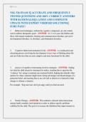 NSG 526 Exam 3 &vert; Accurate Questions 100&percnt; Correct Answers with Rationales