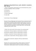 Nightingale College BSN 205 Exam 1 &lpar;pdf&rpar; &vert; 2026&sol;2027 &vert; Foundations Q&A &vert; Nursing
