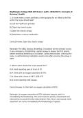 Nightingale College BSN 225 Exam 1 &comma; Exam 2 & HESI Exam Assessment Package Bundle &lpar;pdf&rpar; &vert; 2026&sol;2027 &vert; Health Promotion Q&A &vert; Nursing