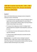 CEBS GBA Complete Exam Bundle &vert; GBA 1&comma; GBA 2 &NewLine;& GBA&sol;RPA 3 Practice Tests&comma; Answers & Detailed &NewLine;Rationales &lpar;2026&sol;2027&rpar; 