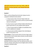 CEBS GBA Comprehensive Exam Prep &vert; GBA 1&comma; GBA 2 & &NewLine;GBA&sol;RPA 3 Practice Questions with Detailed Rationales &NewLine;2026&sol;2027