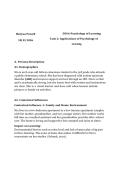 WGU D566 TASK 2&colon; APPLICATIONS OF PSYCHOLOGY OF LEARNING &vert; ACCURATE &NewLine;AND VERIFIED &vert; 2026 UPDATE&NewLine;