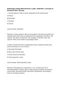 Nightingale College BSN 346 Exam 1 &lpar;pdf&rpar; &vert; 2026&sol;2027 &vert; Concepts of Nursing III Q&A &vert; Nursing