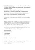 Nightingale College BSN 366 Exam 1 &lpar;pdf&rpar; &vert; 2026&sol;2027 &vert; Concepts of Nursing IV Q&A &vert; Nursing