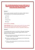 PCE - Certified Breastfeeding Counselor &lpar;CBC&rpar; Full Complete Bundle