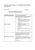 WGU D571 TASK 2 FINAL V2 &vert; ACCURATE AND VERIFIED &vert; 2026 UPDATE