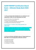AANP PMHNP Certification Board Exam Ultimate Study Bank &ndash; Complete High-Yield Question Bank&comma; Psychopharmacology Essentials & Detailed Rationales &lpar;Pass on First Try&rpar;
