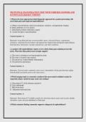 NR 570 FINAL EXAM PRACTICE TEST WITH VERIFIED ANSWERS AND &NewLine;RATIONALES 2026&sol;2027 VERSION