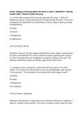 Galen College of Nursing NUR 253 Exam 2 &lpar;pdf&rpar; &vert; 2026&sol;2027 &vert; Mental Health Q&A &vert; Mental Health Nursing