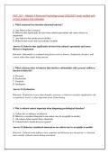 PSYC 210 &mdash; Module 3 Abnormal Psychology actual 2026&sol;2027 exam verified with &NewLine;correct answers and rationales 