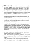 Galen College NUR 256 Exam 3 &lpar;pdf&rpar; &vert; 2026&sol;2027 &vert; Mental Health Q&A &vert; Mental Health Nursing