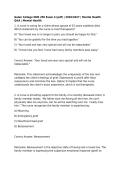 Galen College NUR 256 Exam 4 &lpar;pdf&rpar; &vert; 2026&sol;2027 &vert; Mental Health Q&A &vert; Mental Health Nursing