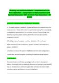 Modeling and Simulation Basics Comprehensive Exam Actual 2026&sol;2027 &ndash; Complete Exam-Style Questions with Detailed Rationales &vert; 100&percnt; Verified &vert; Pass Guaranteed &ndash; A&plus; Graded