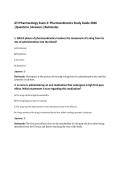 ATI Pharmacology Exam 2&colon; Pharmacokinetics Study Guide 2026&NewLine;&vert;Questions &vert;Answers &vert;Rationales