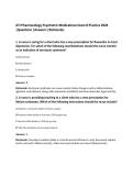 ATI Pharmacology Psychiatric Medications Exam 8 Practice 2026&NewLine;&vert;Questions &vert;Answers &vert;Rationales