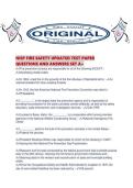 NISP FIRE SAFETY UPDATED TEST PAPER QUESTIONS AND ANSWERS SET A&period;pdf