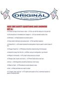 NISP FIRE SAFETY QUESTIONS AND ANSWERS SET A&period;pdf