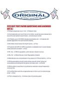 FITZ EXIT TEST PAPER QUESTIONS AND ANSWERS SET A&period;pdf
