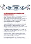 SHARP EKG UPDATED EXAMS SET QUESTIONS AND ANSWERS SET A&period;pdf