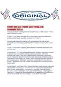 SHARP EKG ALL FINALS QUESTIONS AND ANSWERS SET A&period;pdf