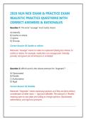 NLN NEX Exam & Practice Exam Prep 2026&sol;2027 &ndash; Complete Nursing Entrance Assessment Test Bank&comma; Verbal&comma; Math&comma; and Science Essentials with Detailed Rationales
