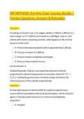 AIR METHODS Pre-Hire Exam Success Bundle &vert; Practice Questions&comma; Answers & Rationales 