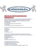 ARM 402 ALL UPDATED QUESTIONS AND ANSWERS SET A&period;pdf