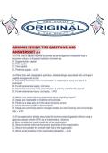 ARM 402 REVIEW TIPS QUESTIONS AND ANSWERS SET A&period;pdf