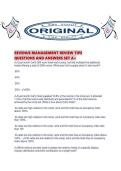 REVENUE MANAGEMENT REVIEW TIPS QUESTIONS AND ANSWERS SET A&period;pdf