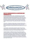 NUR 221 COMPREHENSIVE ALL QUESTIONS AND ANSWERS SET A&period;pdf