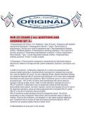 NUR 221 EXAMS 2 ALL QUESTIONS AND ANSWERS SET A&period;pdf