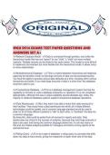 WGU D514 EXAMS TEST PAPER QUESTIONS AND ANSWERS SET A&period;pdf