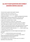 Package deal for NOCTI  Study Guide Exam Questions and Verified Answers 2026&sol;2027 &ndash; Comprehensive Study Guide Rated 100&percnt; Correct