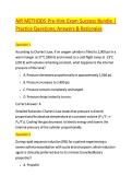 AIR METHODS Pre-Hire Exam Success Bundle &vert; Practice Questions&comma; Answers & Rationales 