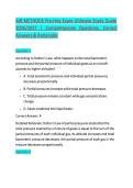 AIR METHODS Pre-Hire Exam Ultimate Study Guide 2026&sol;2027 &vert; Comprehensive Questions&comma; Correct Answers & Rationales