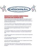 MCOLES STATE LICENSING CORRECT FINALS QUESTIONS AND ANSWERS SET A&period;pdf