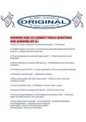 HONDROS NUR 212 CORRECT FINALS QUESTIONS AND ANSWERS SET A&period;pdf
