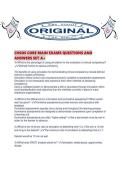 CHSOS CORE MAIN EXAMS QUESTIONS AND ANSWERS SET A&period;pdf