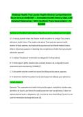 Shadow Health Tina Jones Health History Comprehensive Exam Actual 2026&sol;2027 &ndash; Complete Health History Q&A with Detailed Rationales &vert; 100&percnt; Verified &vert; Pass Guaranteed &ndash; A&plus; Graded