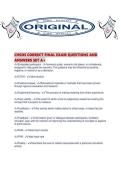CHSOS CORRECT FINAL EXAM QUESTIONS AND ANSWERS SET A&period;pdf