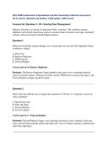 WGU D388 Fundamentals of Spreadsheets and Data Presentations Objective Assessment &vert; OA V1 and V2 &vert; Questions and Answers &vert; 2026 Update &vert; 100&percnt; Correct&period;