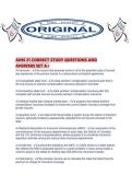 AINS 21 CORRECT STUDY QUESTIONS AND ANSWERS SET A&period;pdf