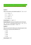 CSET Mathematics Exam &vert; Comprehensive Practice Que&NewLine;stions&comma; &NewLine;Constructed Responses & Detailed Explanations 2026&sol;2027