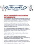 EMD V13&period;0A CORRECT FINAL EXAMS QUESTIONS&NewLine;AND ANSWERS SET A&plus;