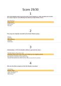 Arizona State University MUS 354 Final Exam &vert; Complete Questions & Answers &vert; 2026