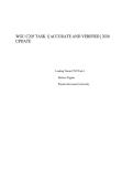 WGU C205 TASK 1&vert; ACCURATE AND VERIFIED &vert; 2026 UPDATE&NewLine;&NewLine;
